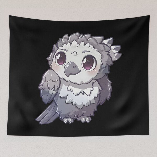 Item preview, Cute Kawaii Harpy Eagle designed and sold by Leonardo Palumbo.