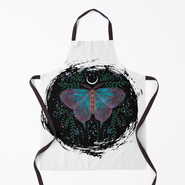 Item preview, Lunar Flower Moon Moth designed and sold by WildWoodlandWitch.