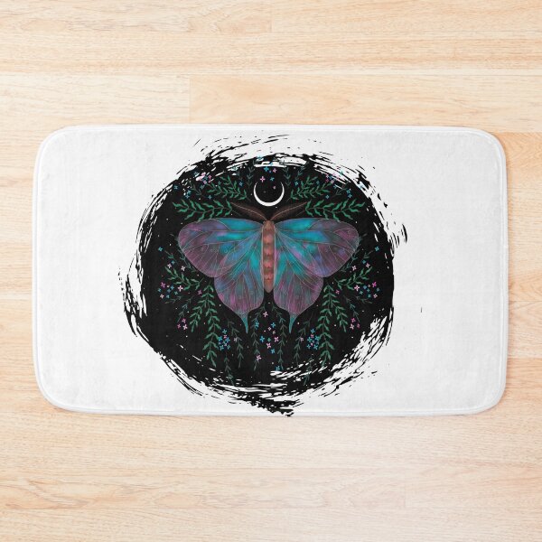 Item preview, Lunar Flower Moon Moth designed and sold by WildWoodlandWitch.