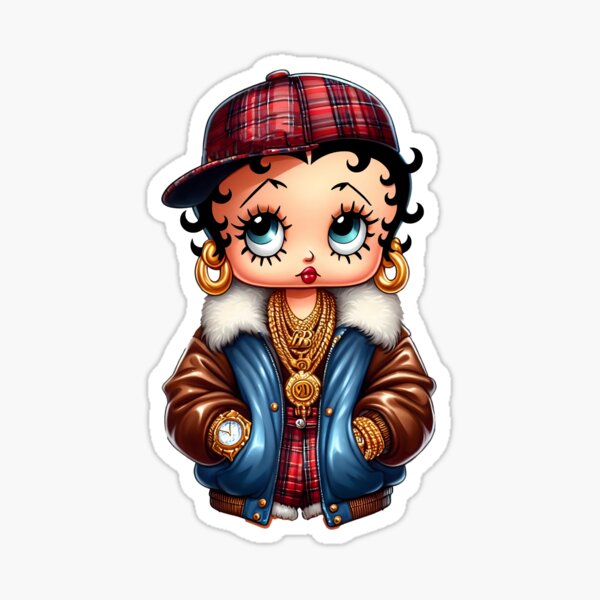 Artikel-Vorschau von Betty-Boop-Aufkleber, designt und verkauft von Zeduses.