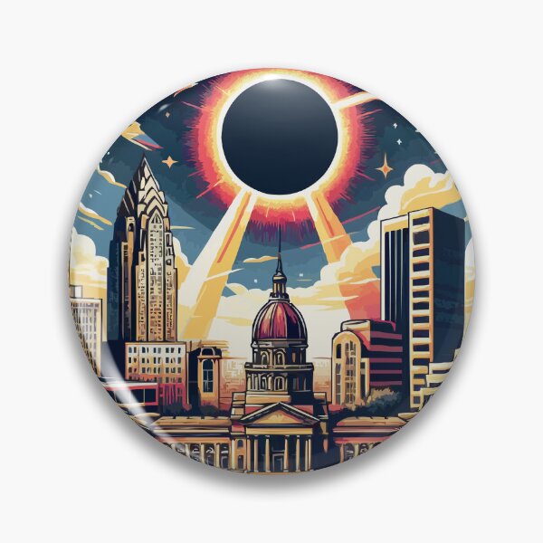 Item preview, Eclipse solar de Bloomington 2024 designed and sold by TshirtTalkYou.