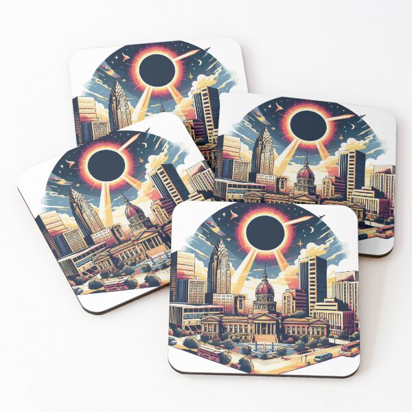 Item preview, bloomington solar eclipse 2024 designed and sold by TshirtTalkYou.