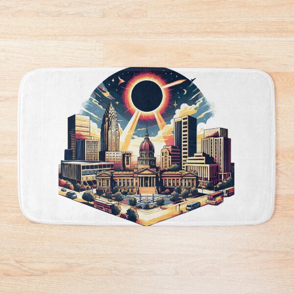 Item preview, bloomington solar eclipse 2024 designed and sold by TshirtTalkYou.