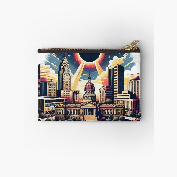 Item preview, bloomington solar eclipse 2024 designed and sold by TshirtTalkYou.
