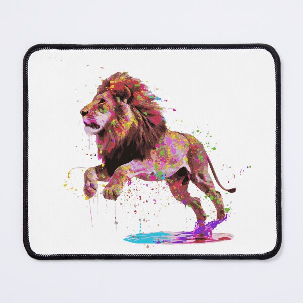 Item preview, Lion Stain Tee designed and sold by LuxeDigiArt.