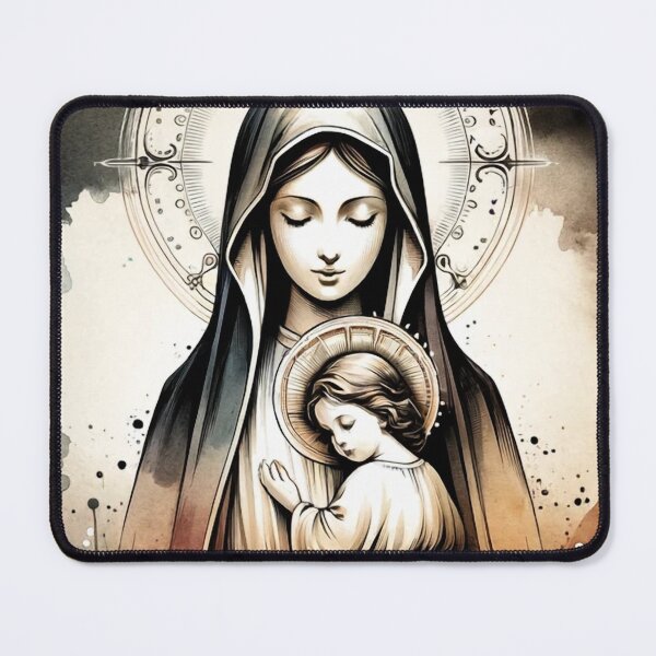 Item preview, Our Lady Of Mount Carmel Saint Mary Powerful Symbol Mother Mary designed and sold by Chmielayka.