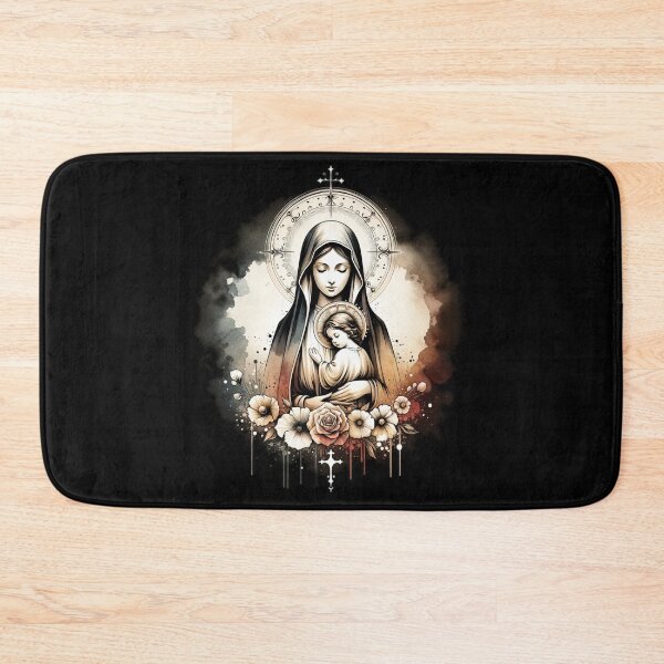 Item preview, Our Lady Of Mount Carmel Saint Mary Powerful Symbol Mother Mary designed and sold by Chmielayka.