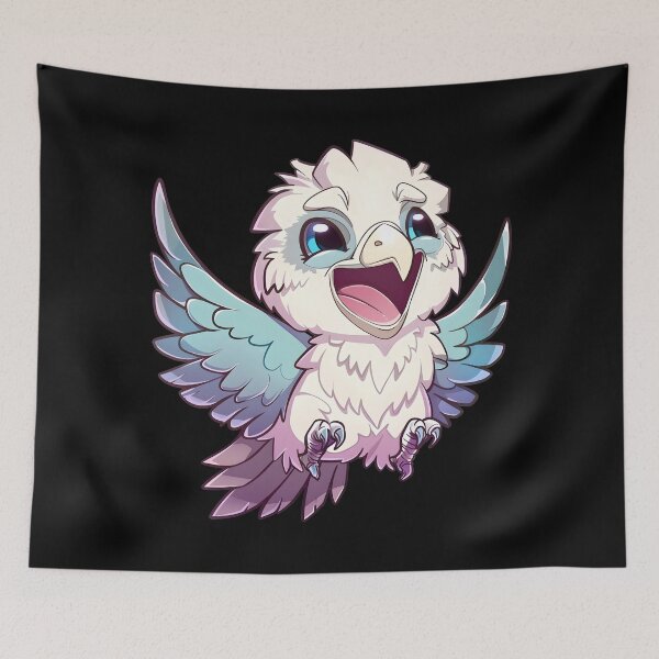Item preview, Cute Kawaii Harpy Eagle designed and sold by Leonardo Palumbo.