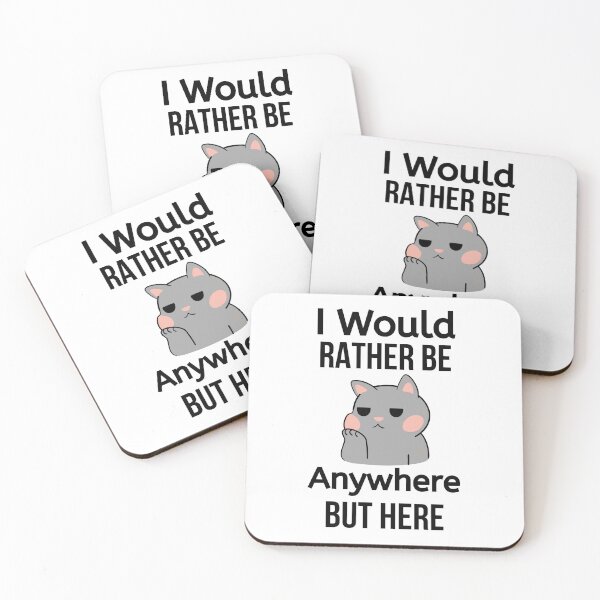 Item preview, I Would Rather Be Anywhere But Here - Boredom designed and sold by BigMovesHustler.
