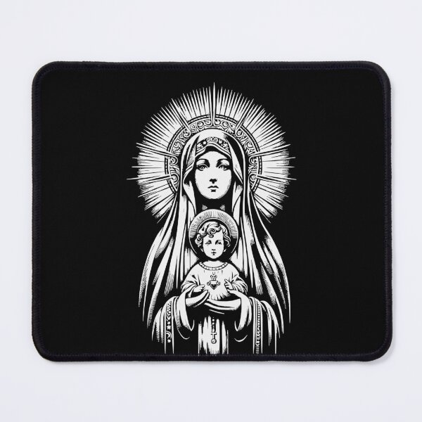 Item preview, Our Lady Of Mount Carmel Saint Mary Powerful Symbol Mother Mary designed and sold by Chmielayka.