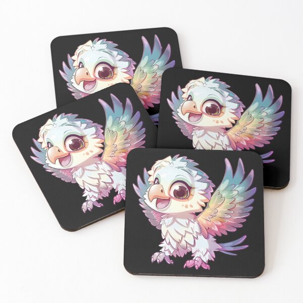 Item preview, Cute Kawaii Harpy Eagle designed and sold by Leonardo Palumbo.