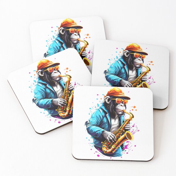 Item preview, Water Splash, splash color, monkey splash, Digital Print Art designed and sold by Charlygood.