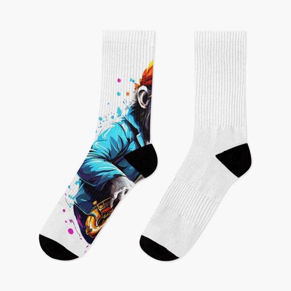 Item preview, Water Splash, splash color, monkey splash, Digital Print Art designed and sold by Charlygood.