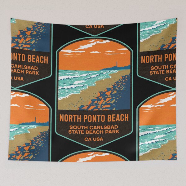 Item preview, North Ponto Beach designed and sold by JordanHolmes.