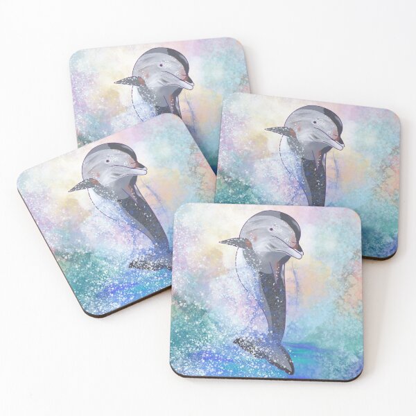 Item preview, Dolphin playing with water designed and sold by altairaleon.