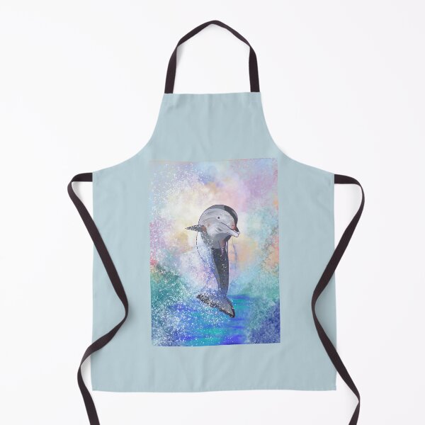 Item preview, Dolphin playing with water designed and sold by altairaleon.