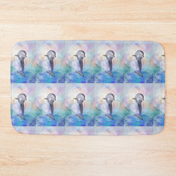 Item preview, Dolphin playing with water designed and sold by altairaleon.