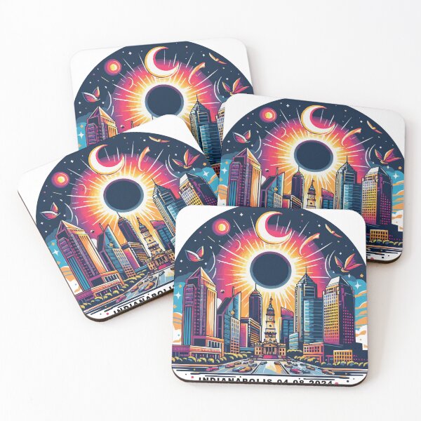 Item preview, indianapolis solar eclipse 2024 designed and sold by TshirtTalkYou.