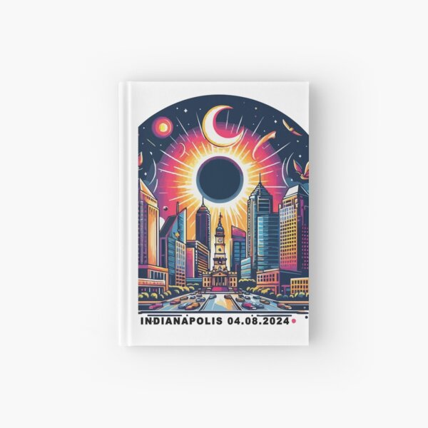 Item preview, indianapolis solar eclipse 2024 designed and sold by TshirtTalkYou.