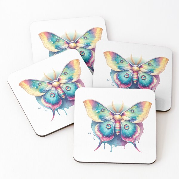 Item preview, Chinese Moon Moth Watercolor designed and sold by FoxSplatter.