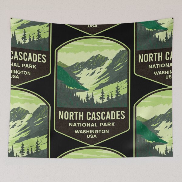 Item preview, North Cascades National Park designed and sold by JordanHolmes.