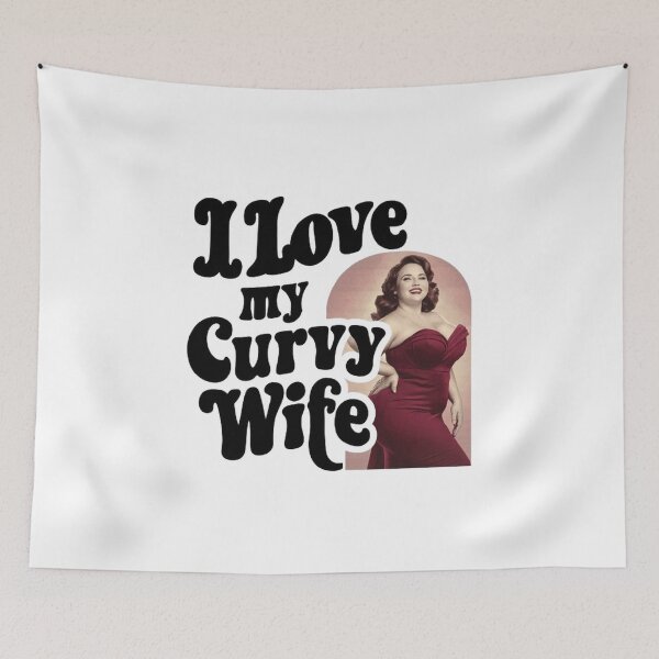 Item preview,    i love my curvy wife  ,gift idea , love wife  designed and sold by masteryStore.