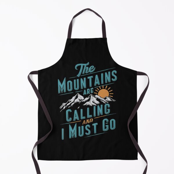 Item preview, The Mountains are Calling and I Must Go designed and sold by Snifferius.