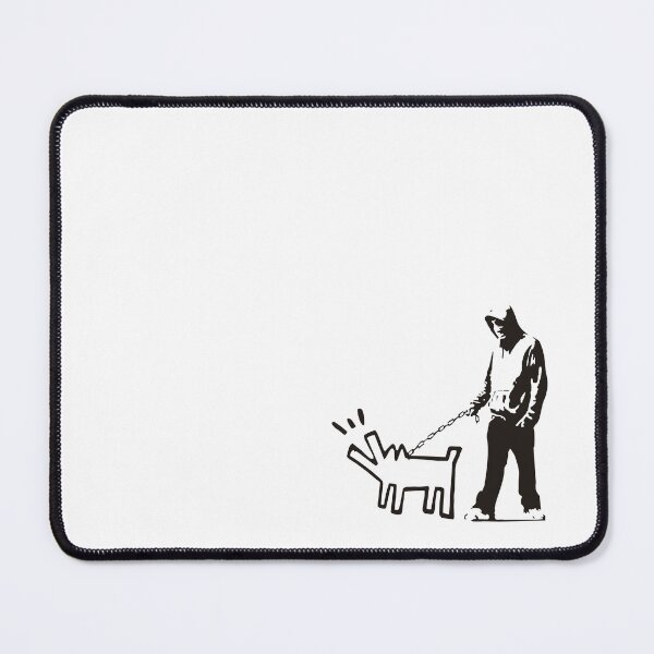 Item preview, Banksy Barking Dog on Lead  designed and sold by olsharpe.