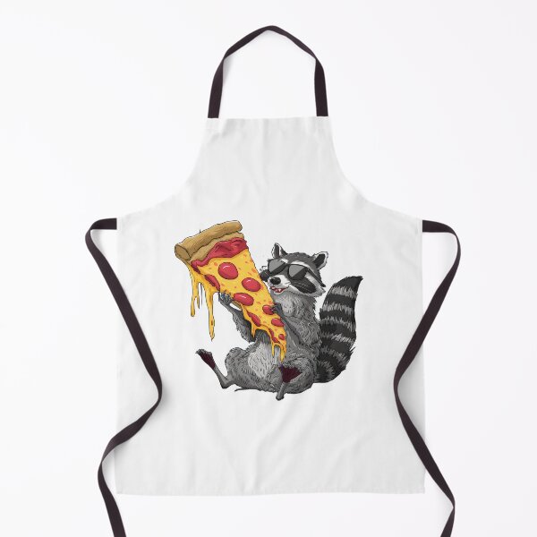 Item preview, Raccoon eating pizza designed and sold by Micjr.