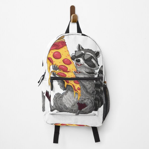Item preview, Raccoon eating pizza  designed and sold by Micjr.