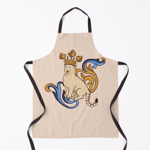 Item preview, Cute Medieval Cat with crown illustration designed and sold by MariOyama.