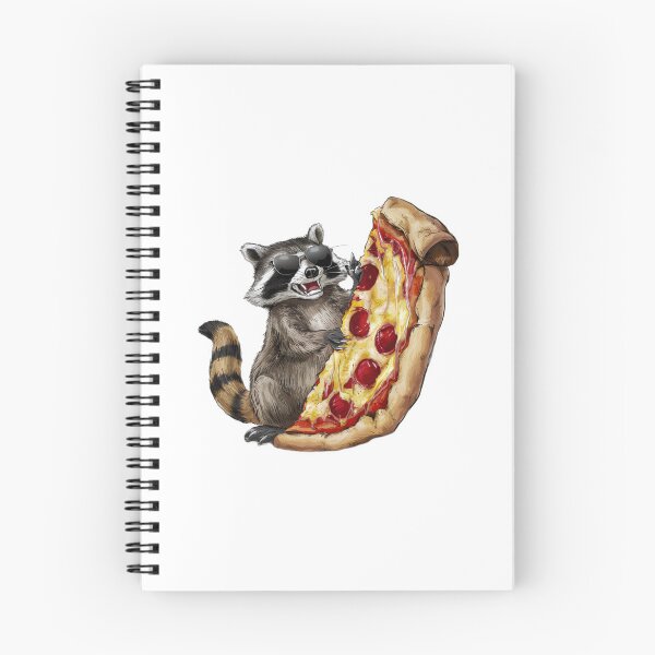 Item preview, Raccoon eating pizza  designed and sold by Micjr.