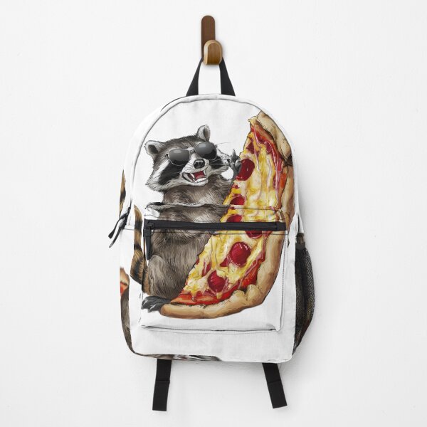 Item preview, Raccoon eating pizza  designed and sold by Micjr.