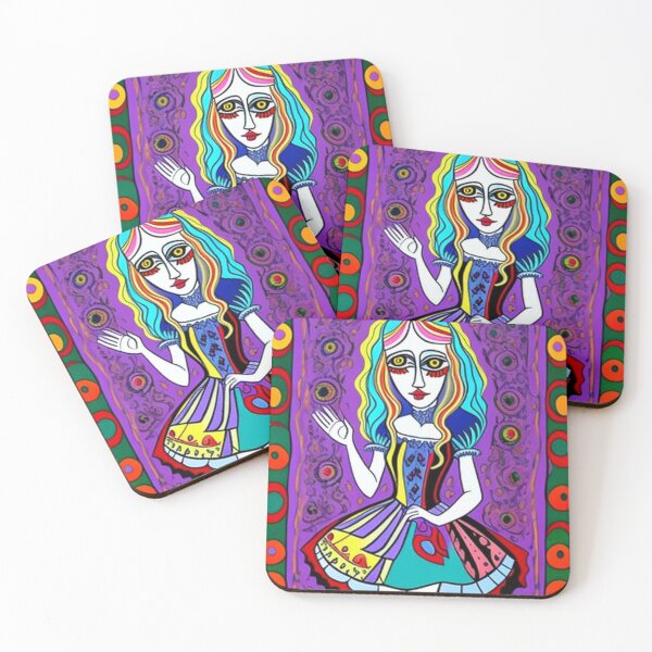 Item preview, Abstract Classic Vintage Alice In Wonderland Art designed and sold by TheDarkWardrobe.