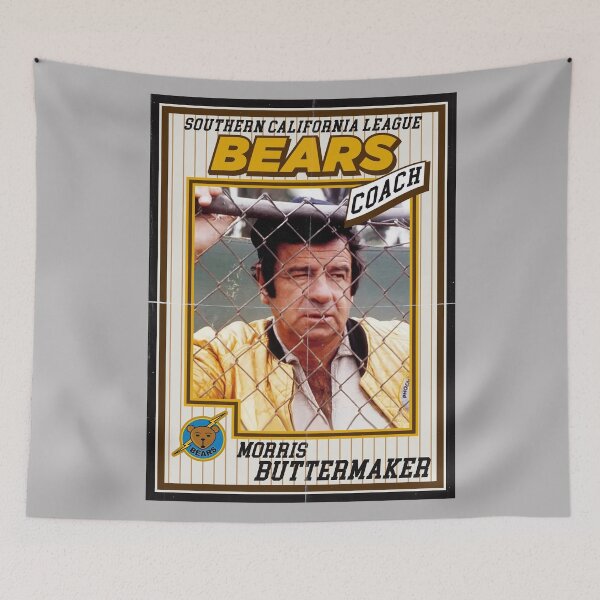 Item preview, Bad News Bears Baseball Card Coach Buttermaker designed and sold by Alema Art.