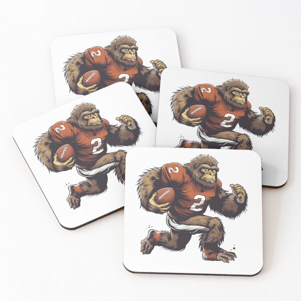 Item preview, Bigfoot American Football Sasquatch designed and sold by Wild-Co.