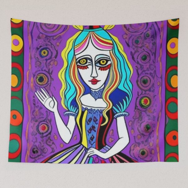 Item preview, Abstract Classic Vintage Alice In Wonderland Art designed and sold by TheDarkWardrobe.