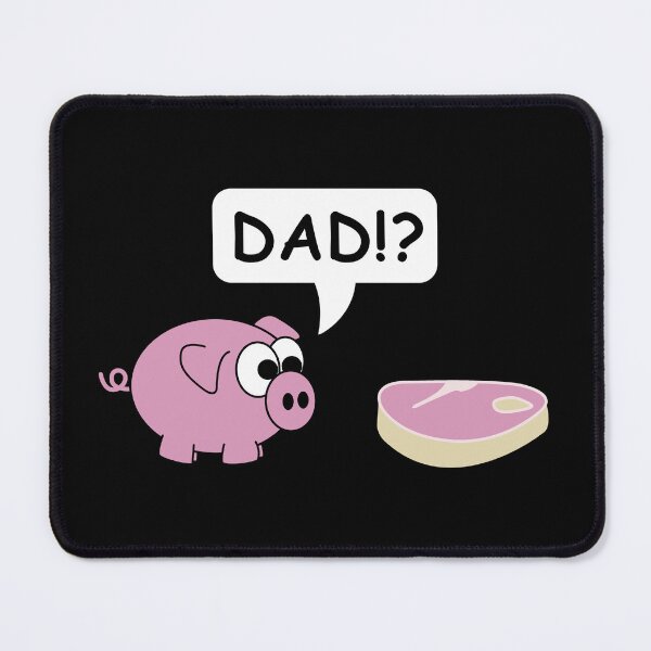 Item preview, Dad | Father, pig, funny sayings, funny pictures designed and sold by WeiderMerch.