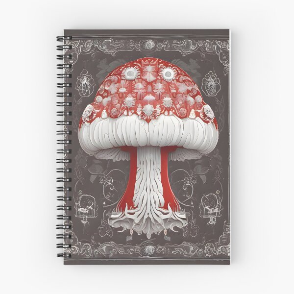 Artikelvorschau, mittelalterliche Gravur von Amanita Muscaria entworfen und verkauft von LOKOthing.