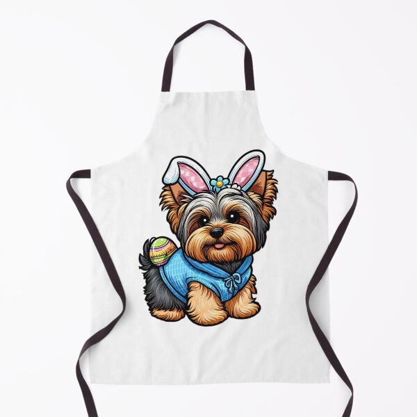 Item preview, Yorkie Easter Joy: Bunny Chic designed and sold by EpicPaws.
