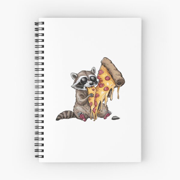 Item preview, Raccoon eating pizza  designed and sold by Micjr.
