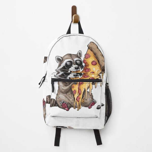 Item preview, Raccoon eating pizza  designed and sold by Micjr.