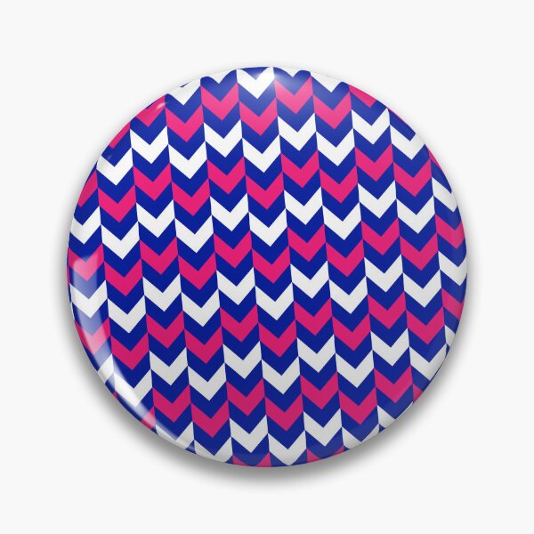 Item preview, Blue White & Pink Herringbone Chevron Diagonal Eternal Impressions designed and sold by Alchemy-A-La-G.