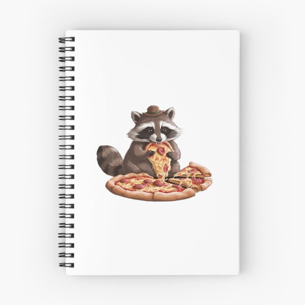 Item preview, Raccoon eating pizza  designed and sold by Micjr.