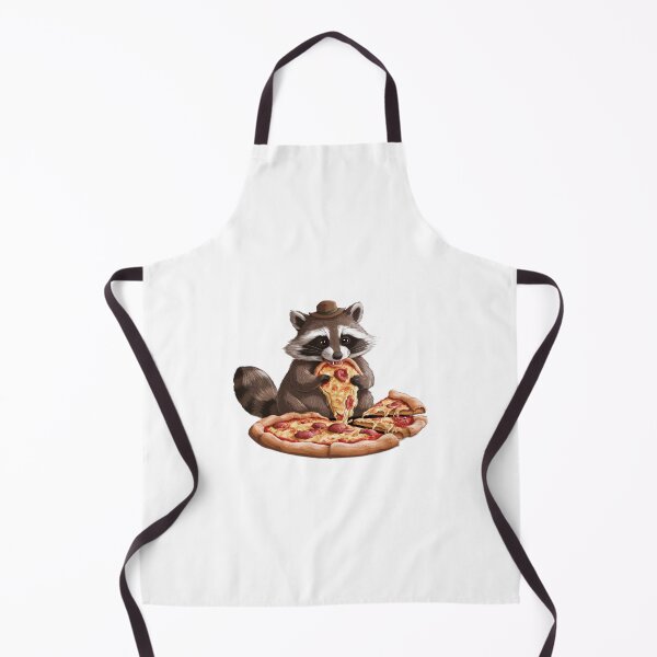 Item preview, Raccoon eating pizza designed and sold by Micjr.