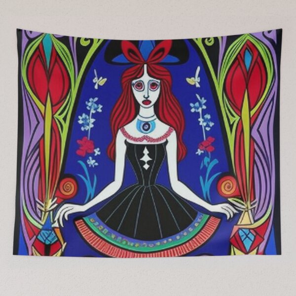 Item preview, Abstract Classic Vintage Alice In Wonderland Art designed and sold by TheDarkWardrobe.