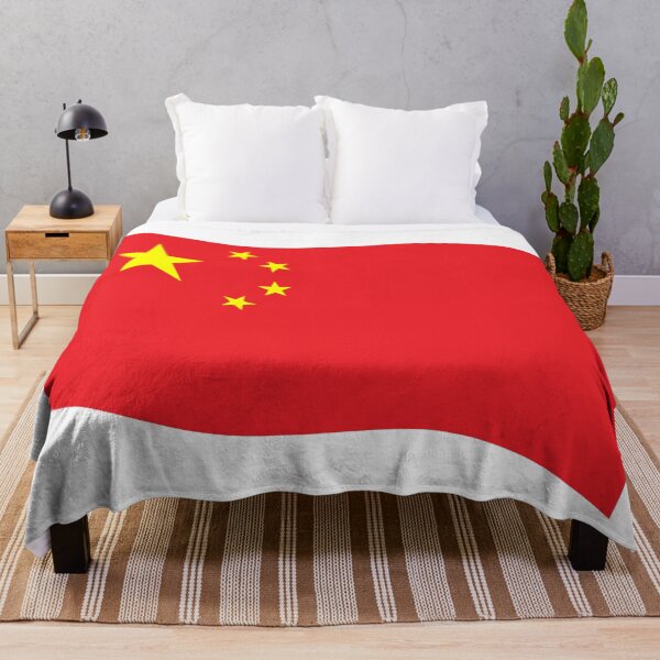 Item preview, China Flag Waving Patriotic Chinese Flags designed and sold by Maljonic.
