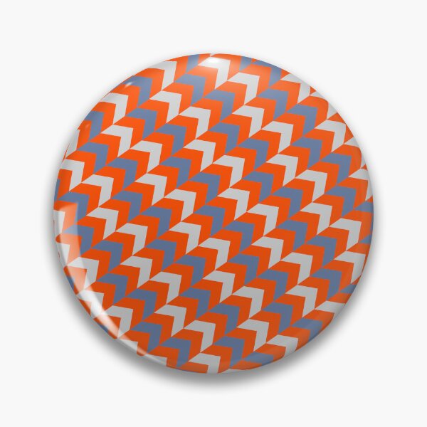 Item preview, Red-Orange Blue-Grey Herringbone Chevron Eternal Impressions designed and sold by Alchemy-A-La-G.