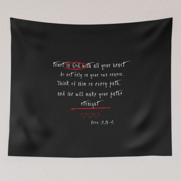 Item preview, Trust in the Lord - Christian T-Shirt with Bible Verse designed and sold by I'm Magdalena .