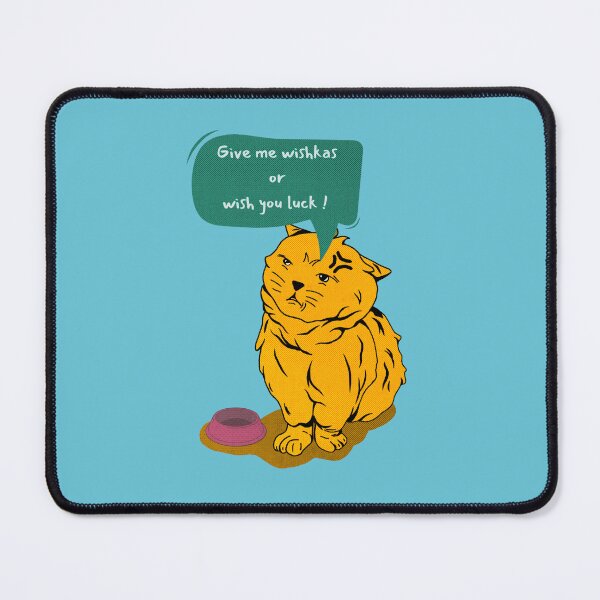 Item preview, Angy Orange Cat Asking for Food designed and sold by DJava-ArtO.